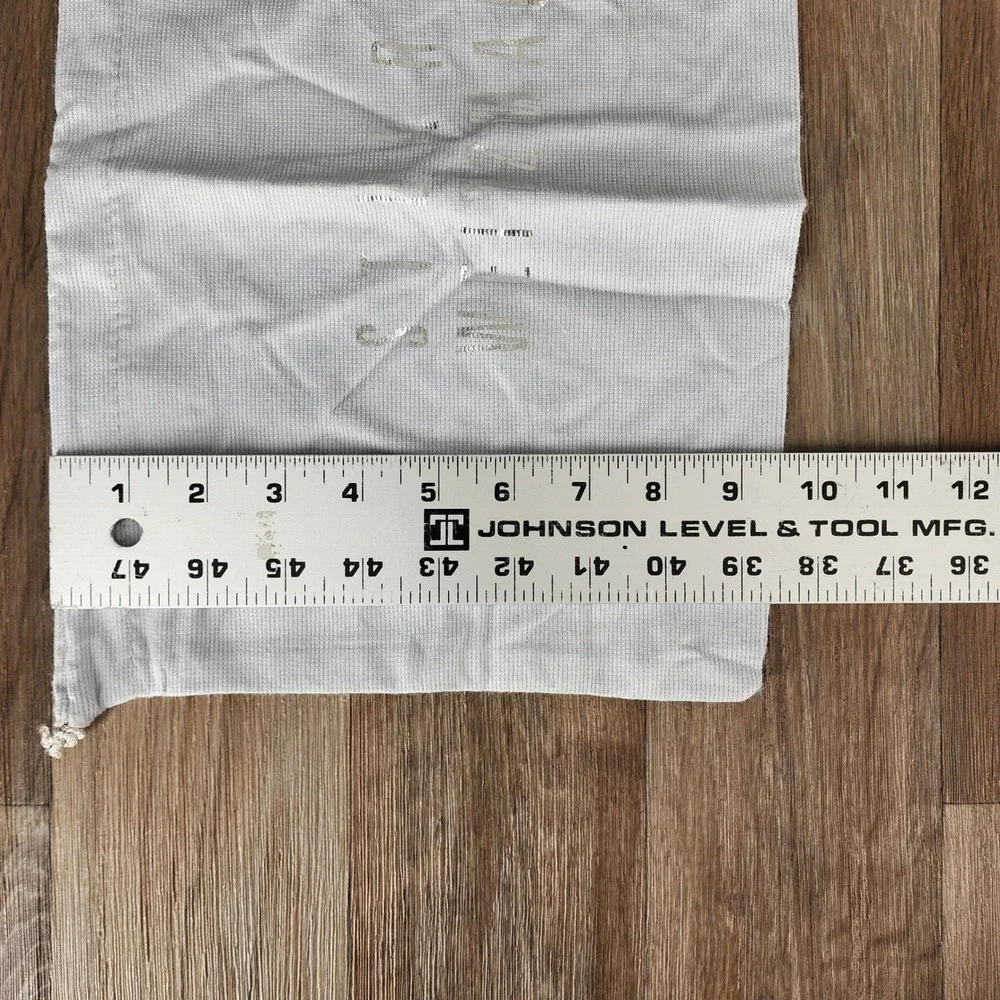 Stuart Weitzman White Dust Bag Shoe Accessory Storage Pouch‎